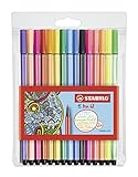 Premium-Filzstift - STABILO Pen 68-15er Pack inkl. 5 Neonfarben